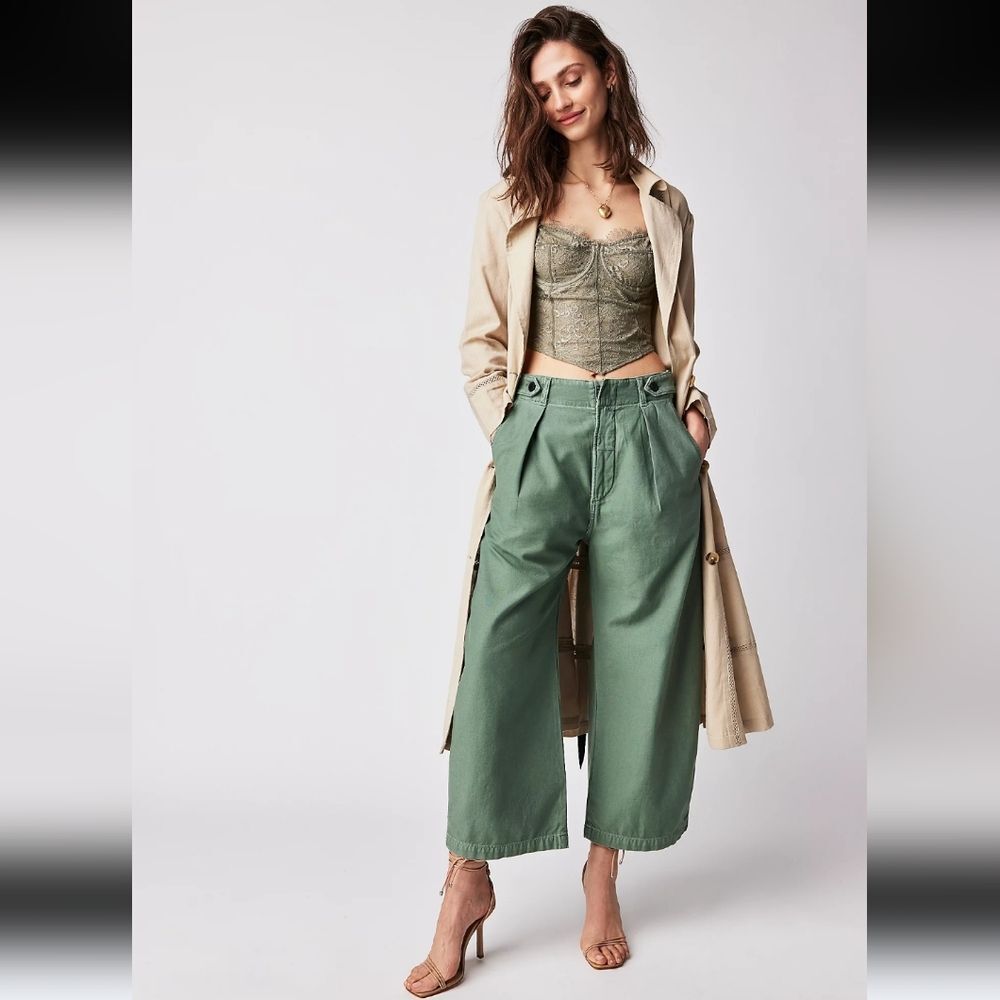 Citizens of Humanity Payton Utility Trousers Pants Von Green Size 32